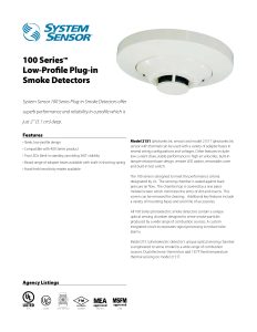 System Sensor - Smoke Detector 2151 