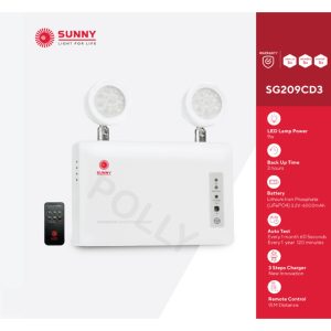 ไฟฉุกเฉิน Sunny SG209CD3